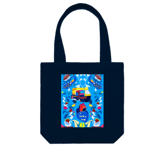 Rickshaw Art Tote Bag