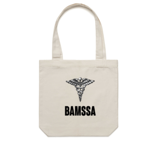 BAMSSA White Tote Bag