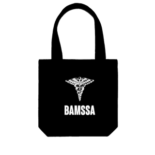 BAMSSA Black Tote Bag